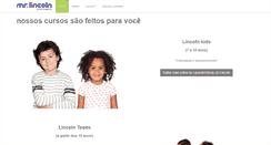 Desktop Screenshot of mrlincoln.com.br